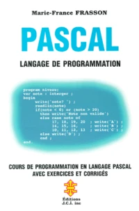 Pascal. Langage De Programmation