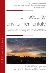 L'insécurité environnementale