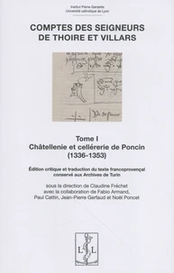 Comptes des seigneurs de Thoire et Villars