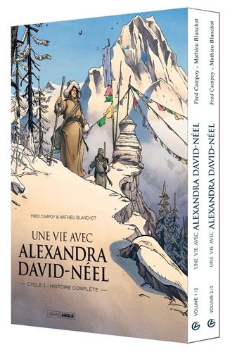 Une vie avec Alexandra David-Néel  Coffret en 2 volumes : Tomes 1 et 2