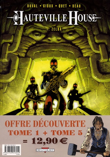 Fred Duval - Hauteville House  : Pack en 2 volumes : Tome 1, Zelda ; Tome 2, USS Kearsarge.