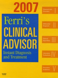 Fred-F Ferri - Ferri's Clinical Advisor - Instant Diagnosis and Treatment.