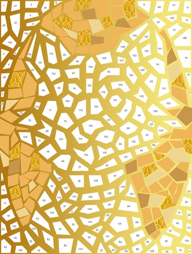L'art à la manière d'Antoni Gaudi. Etui avec 4 tableaux à décorer et 6 planches d'autocollants