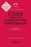 Code général des collectivités territoriales. Annoté, commenté en ligne  Edition 2018