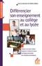 Frédéric Bablon - Différencier son enseignement au collège et au lycée.