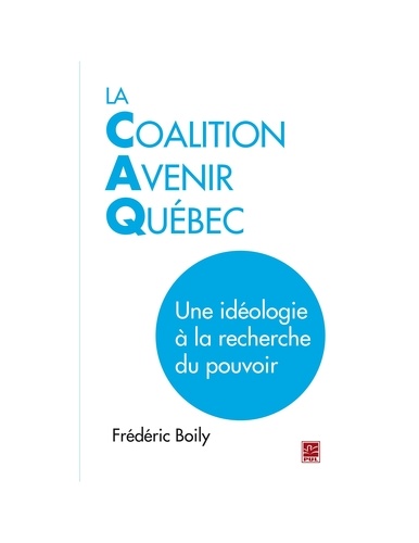 Frédéric Boily - La Coalition Avenir Québec.