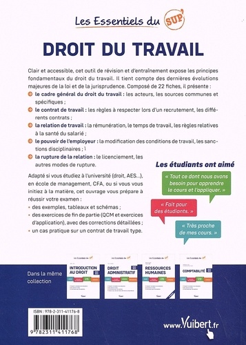 Droit du travail  Edition 2023