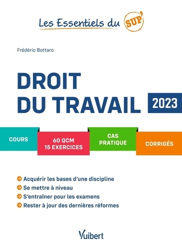 Droit du travail  Edition 2023