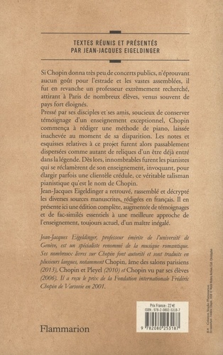 Esquisses pour une méthode de piano de Frédéric Chopin - Grand Format -  Livre - Decitre