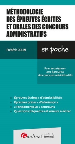 Méthodologie des épreuves écrites et orales pour les concours administratifs