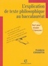 Frédéric Cossuta - L'explication de texte philosophique au baccalauréat.