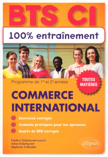 Commerce international BTS CI. Programme de 1re et 2e années, toutes matières