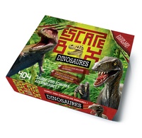 Frédéric Dorne - Escape box Dinosaures - Contient : 1 livret, 40 cartes, 1 bande-son de 45 minutes, 1 poster.