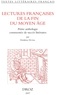 Frédéric Duval - Lectures françaises de la fin du Moyen Age - Petite anthologie commentée de succès littéraires.