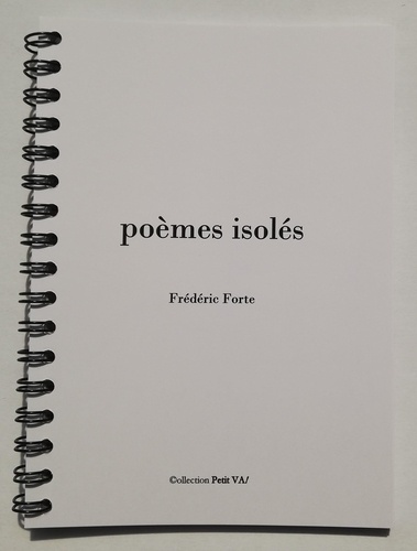 Frédéric Forte - Poèmes isolés.