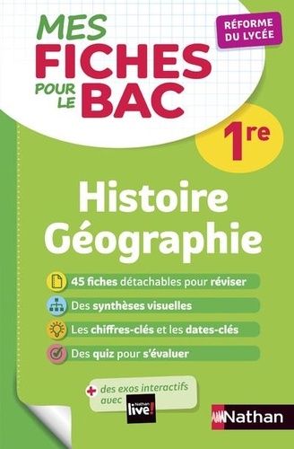 Histoire Géographie 1re  Edition 2019