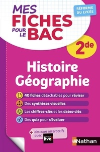 Ebooks format pdf téléchargeable Histoire Géographie 2de par Frédéric Fouletier, Pascal Jézéquel, Eveline Soumah, Johann Protais, Alain Rajot