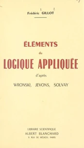 Éléments de logique appliquée