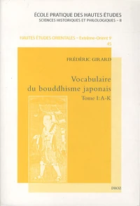Vocabulaire du bouddhisme japonais
