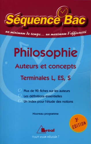 Frédéric Guillaud et Maël Lemoine - Philosophie Tle L, ES et S - Auteurs et concepts.