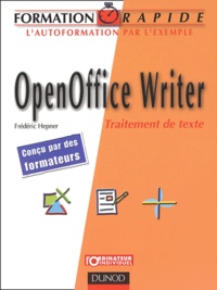 Frédéric Hepner - OpenOffice Writer - Traitement de texte.