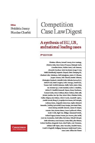 Competition Case Law Digest. A synthesis of EU, US and national leading cases