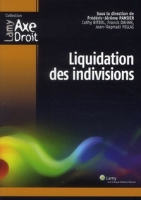 Frédéric-Jérôme Pansier - Liquidation des indivisions.