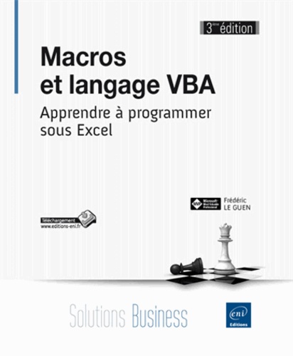 Frédéric Le Guen - Macros et langage VBA - Apprendre à programmer sous Excel.