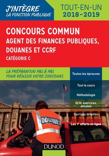Frédéric Lephay et Pierre Siroteau - Concours commun Agent des finances publiques, douanes et CCRF - 2018/2019 - Catégorie C.