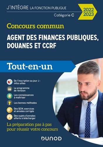 Frédéric Lephay et Pierre Siroteau - Concours commun Agent des finances publiques, douanes et CCRF - Catégorie C Tout-en-un.