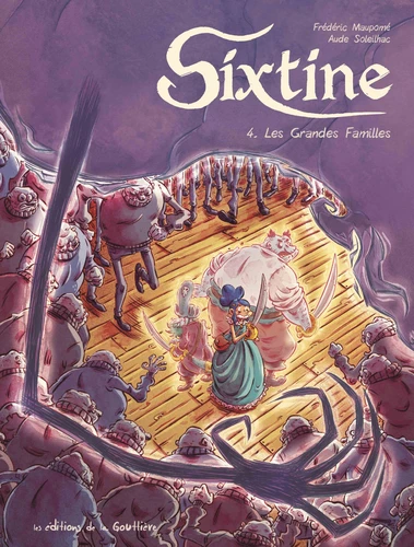 Couverture de Sixtine n° 4 Les grandes familles