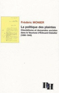 La politique des plaintes