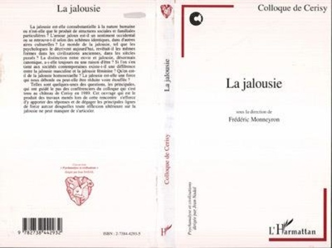 Frédéric Monneyron - La jalousie - Colloque de Cerisy, [1989.