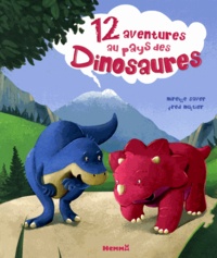 Frédéric Multier et Mireille Saver - 12 aventures au pays des Dinosaures.