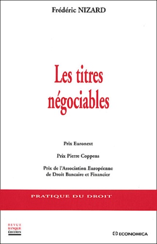 Frédéric Nizard - Les Titres Negociables.