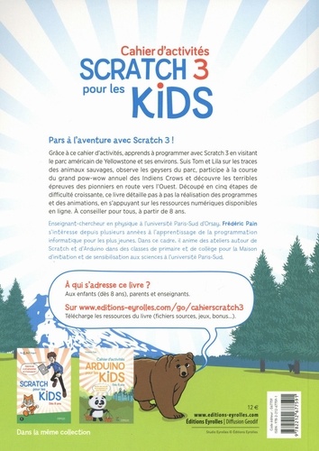 Cahier d'activités Scratch pour les kids 3