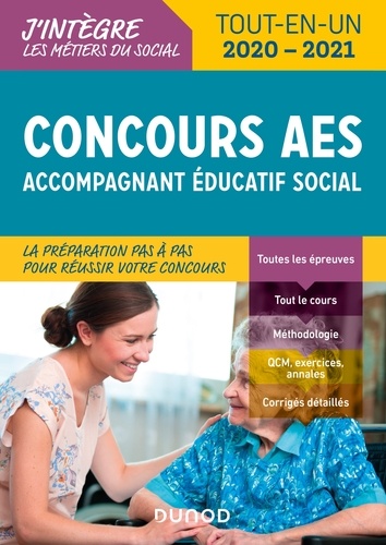 Concours AES, Accompagnant éducatif social. Tout-en-un  Edition 2020-2021