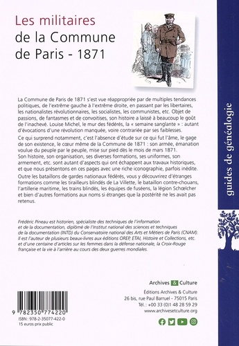 Les militaires de la Commune de Paris 1871