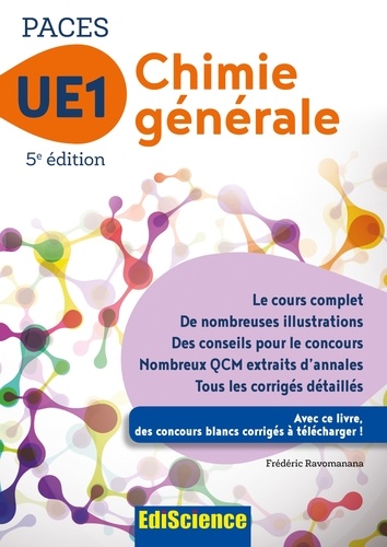 Chimie générale UE 1 PACES 5e édition