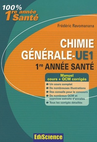 Frédéric Ravomanana - Chimie générale UE1 1re année santé.