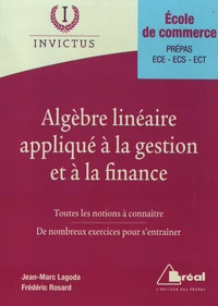 Algèbre linéaire appliqué à la gestion et à la finance