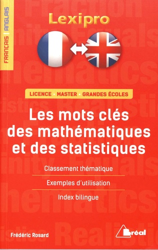 Frédéric Rosard - Les mots-clés des mathématiques et des statistiques.