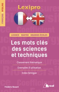Les mots clés des sciences et techniques