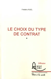 Le choix du type de contrat