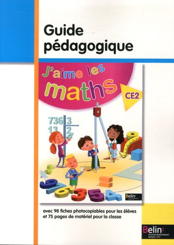 Frédéric Rzanny et Olivier Graff - J'aime les maths CE2 - Guide pédagogique.