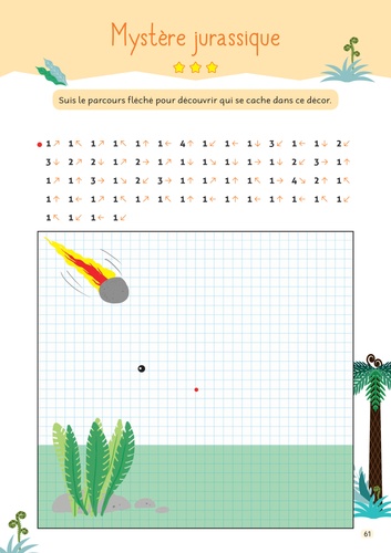 Dessins codés. J'apprends à me repérer dans l'espace ! 35 activités