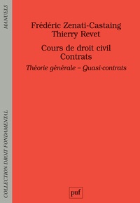 Cours de droit civil - Contrats : théorie générale, quasi-contrats.pdf