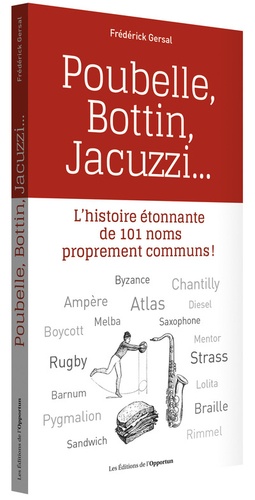 Poubelle, Bottin, Jacuzzi.... L'histoire étonnante de 101 noms proprement communs !