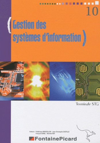 Frédérique Brossillon - Gestion des systèmes d'information Tle STG.