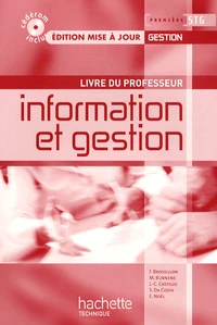 Information et gestion 1e STG gestion